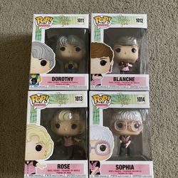 Funko Pop Golden Girls Bowling Set