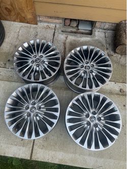 OEM Toyota 18x7.5J +40 5x114.3 Alloy Wheels Rims Set of 4 18” Factory
