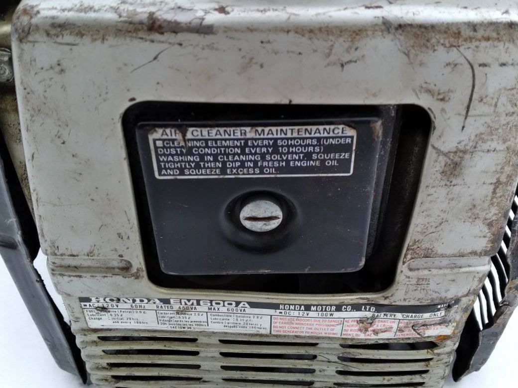 Honda Generator Em 500