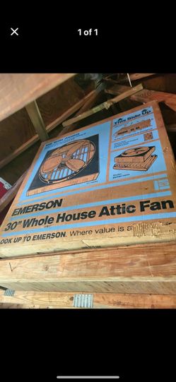 30 Inch Whole House Attic Fan