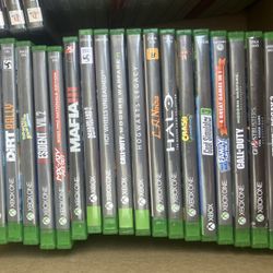 Xbox One/series X Games 