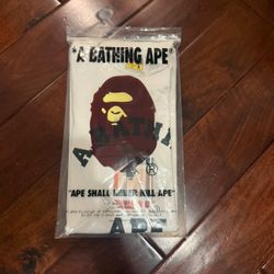 Bape Burberry Tee  Size ( M) 