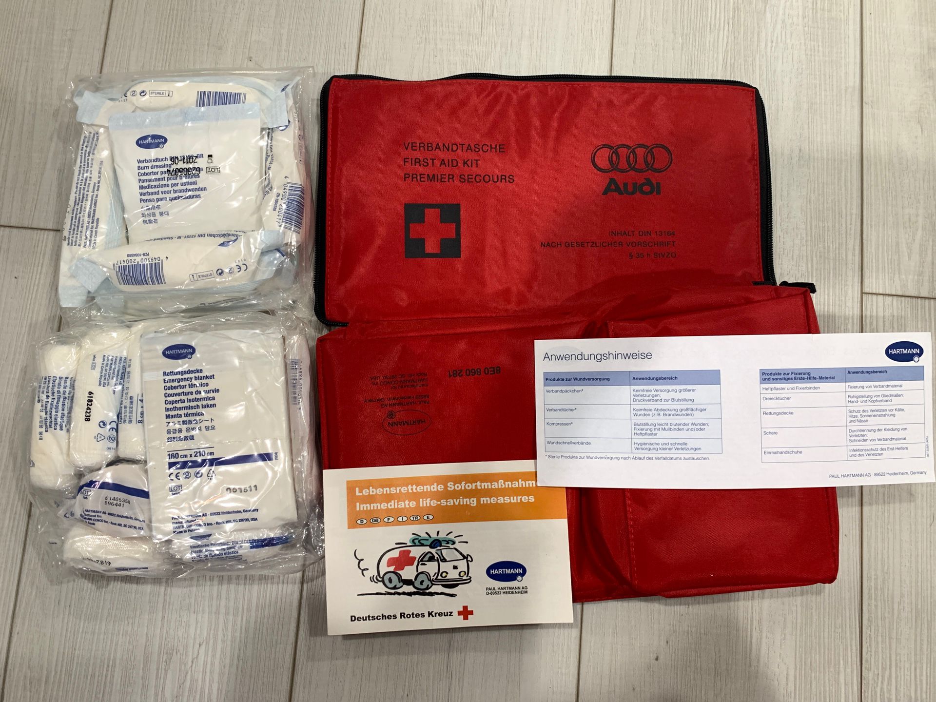 Audi B7 First Aid Tool Kit OEM