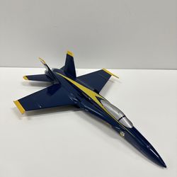 Blue Angels F/A-18 Hornet Model U.S. Navy Jet Aircraft Display Model No Stand