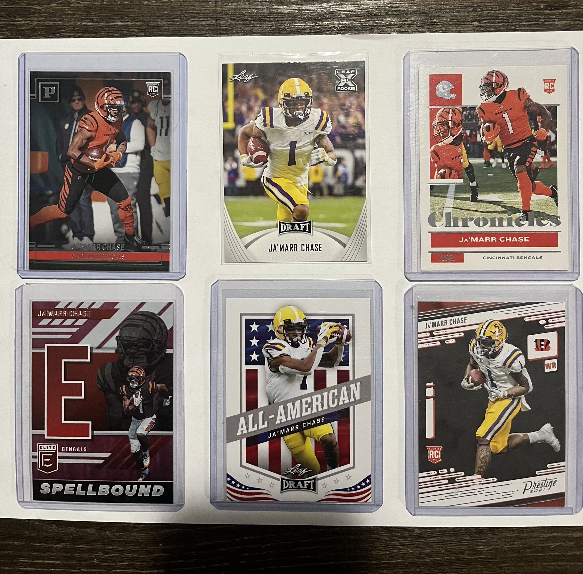 Ja’Marr Chase Rookie Lot