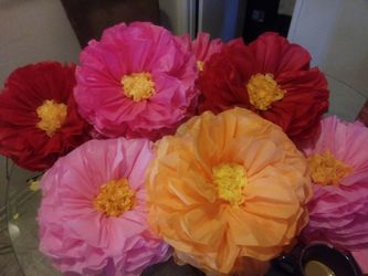Flores de papel