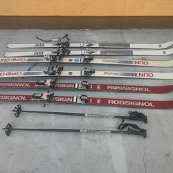 3 Pairs Of Skits & 2 Skit Poles