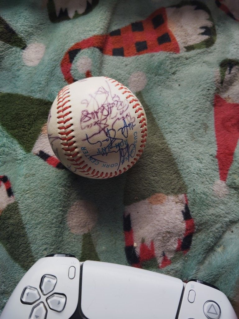 Autograph Baseball From 2013 Red Sox