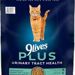 9Lives Plus, Urinary Tract Health, 12.6 lbs , Dry Cat Food
