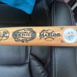 2003 Marlins World Series Full Size Bat