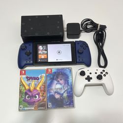 Nintendo Switch With 2 Games