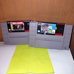 SUPER NINTENDO GAMES 