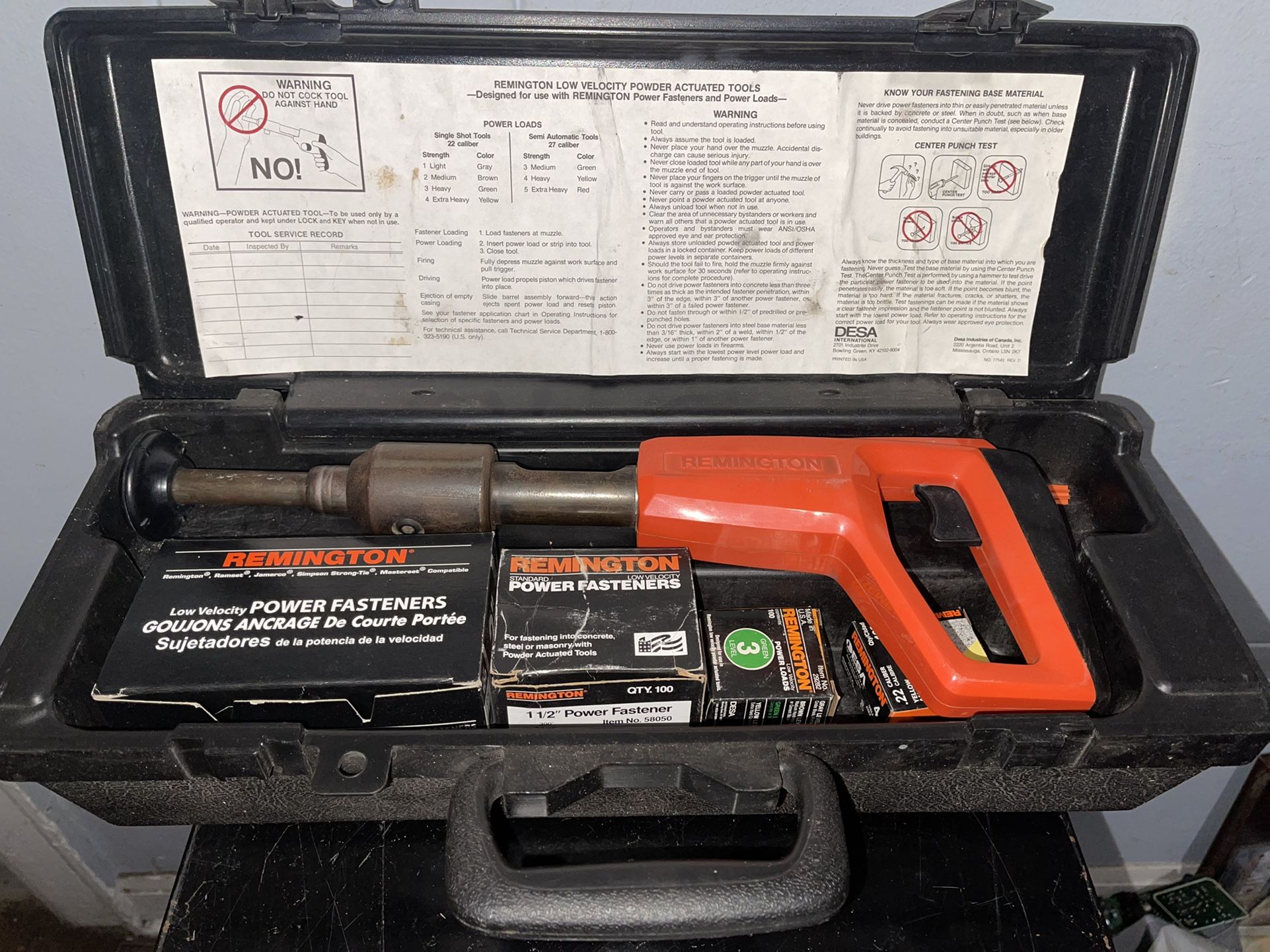 Actuated Tool