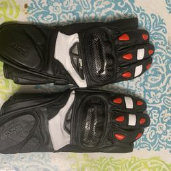New Leather Motorcycle Gloves