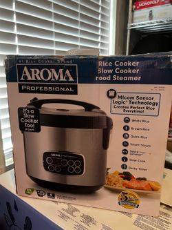 Aroma Professional Rice Cooker & Slow Cooker