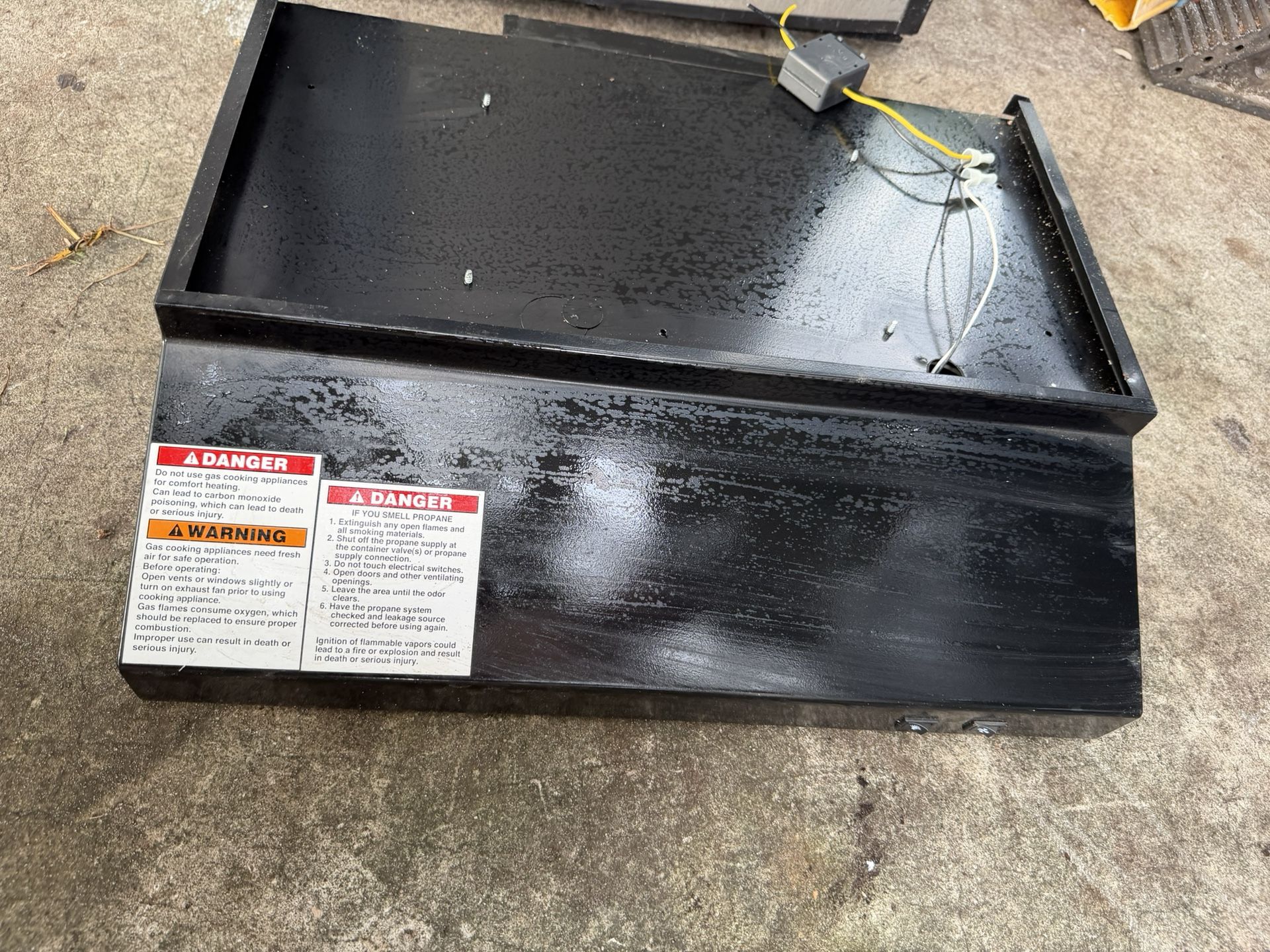 Rv stove Range hood