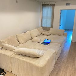 White couch