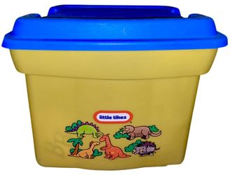 Vintage Rubbermaid Little Tikes Storage Bin Tote 2002 Rare 