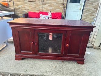 Wood TV Stand