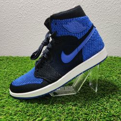 Size 11- Air Jordan 1 Retro OG Flyknit High Royal