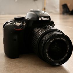 Nikon D3300 AF-S DX Digital Camera -Black