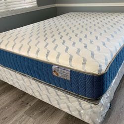 Queen Supreme Ortho Mattress And Boxspring 