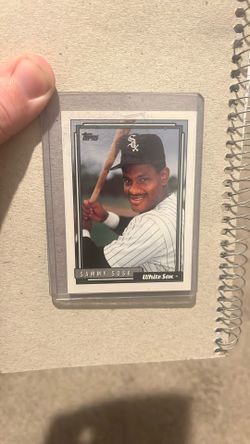 1992 Topps Sammy Sosa #94 Error Card