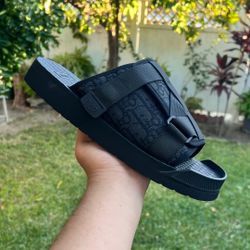 Dior Men Slides (BLACK)