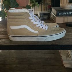 Beige High top Vans