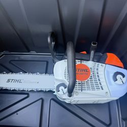 Top Handle Chainsaw Stihl Ms 201(New/ Nueva) FIRM PRICE/ Precio Firme