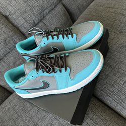 Nike Jordan 1 Low Golf - Men’s Size 12 - Cool Grey Gamma Blue