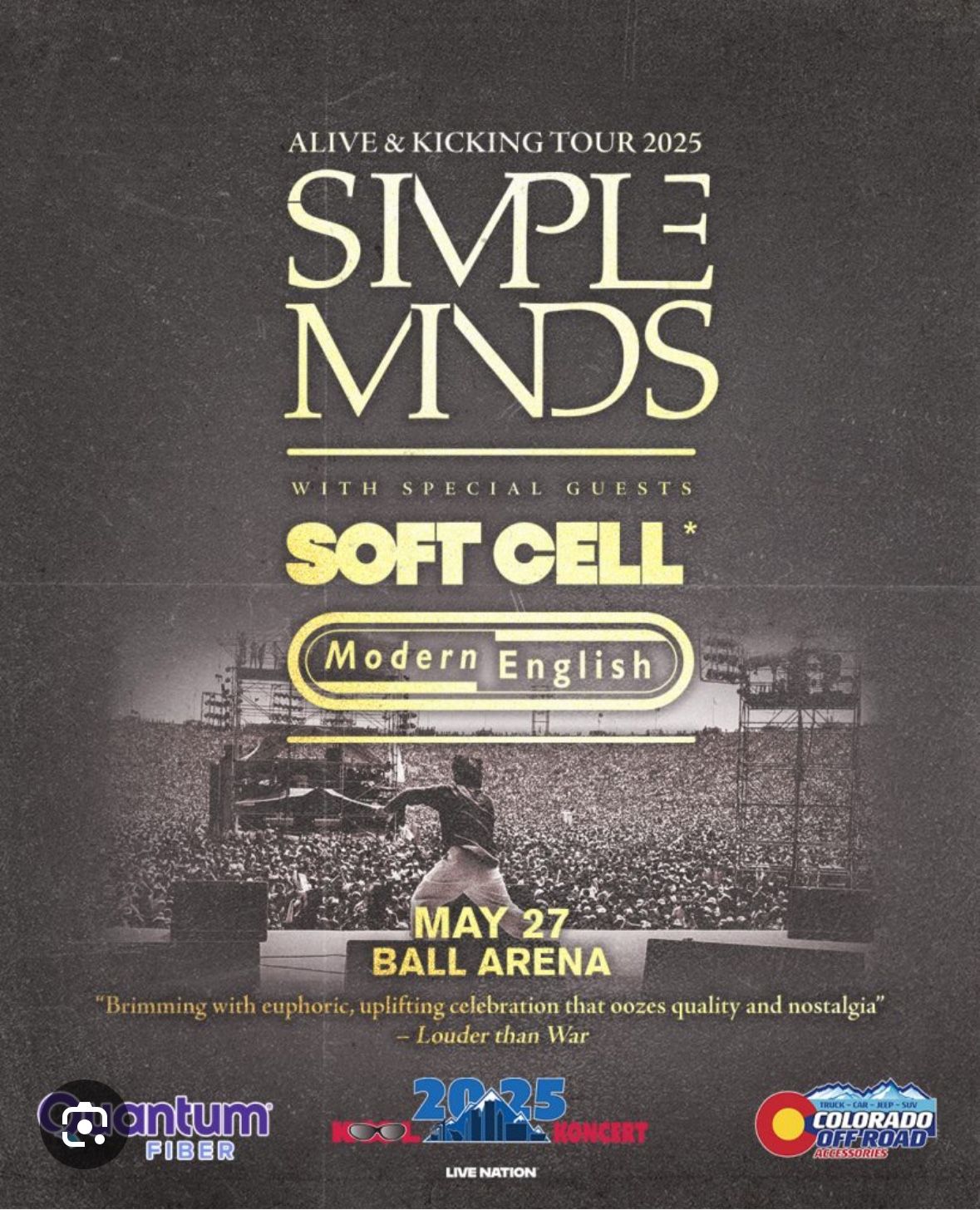 Simple Minds Tour
