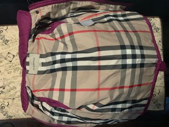 Burberry bubble vest size 12 for girls