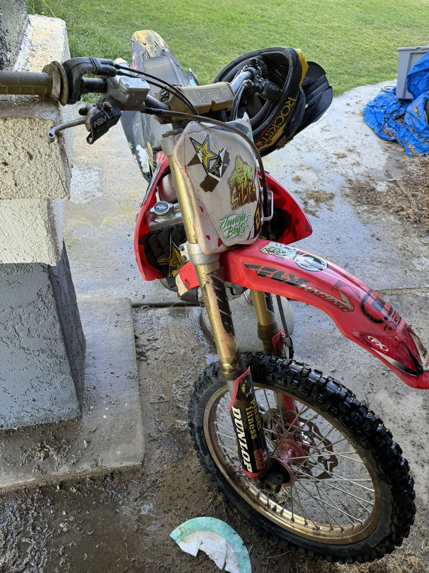 2004 and 2008 Honda Crf450r