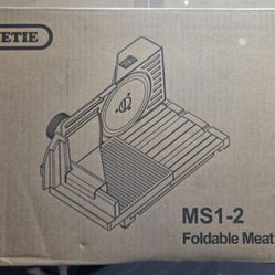 Wetie Foldable Meat Slicer MS1-2 New In Box