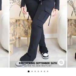 Bad Society Club Ella Cargo Joggers