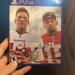 Madden 22 & GTA V PS4 Games CHEAP