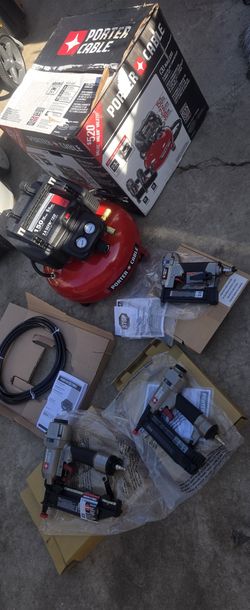 Compresor Porter Cable 3 tools