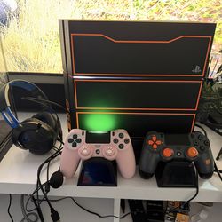 PS4 1TB black ops edition console