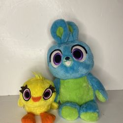 Toy story ducky and bunny plush