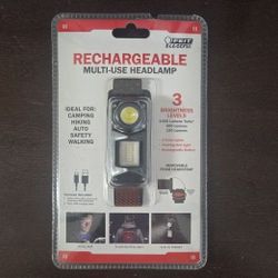 Rechargeable HEADLAMP - Can Be Used As Flashlight, Nightlight, Safety Gear For Joggers