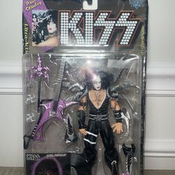 McFarlane Toys 1997 Paul Stanley Kiss Ultra Rock 7"Action Figure NEW Sealed.(#21