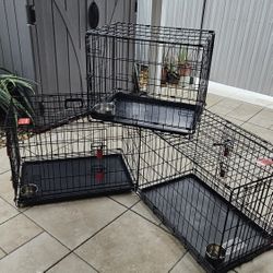 Jaula Negra Para Perros En Exelentes Condiciones. Nueva. 