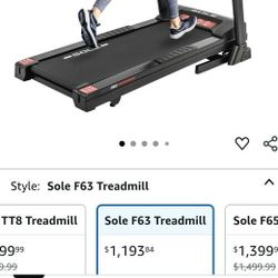 SOLE FITNESS TREADMILL