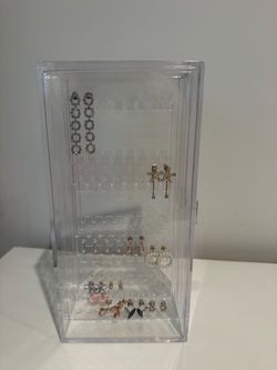 Clear Earring Organizer