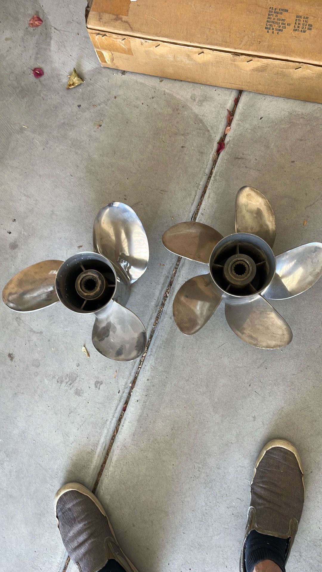 Boat props