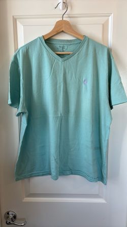 Polo V Neck Men T Shirt Size Large