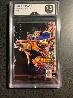 Kobe Bryant 1997 U.D. Graded 7.5