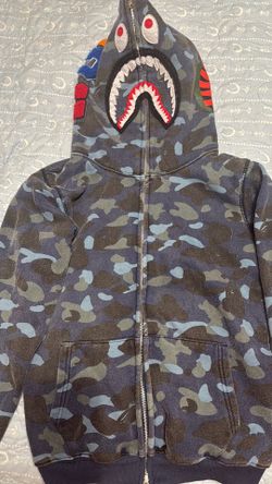Bathing ape full zip sweater