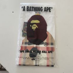 Bleached Bape Tee white